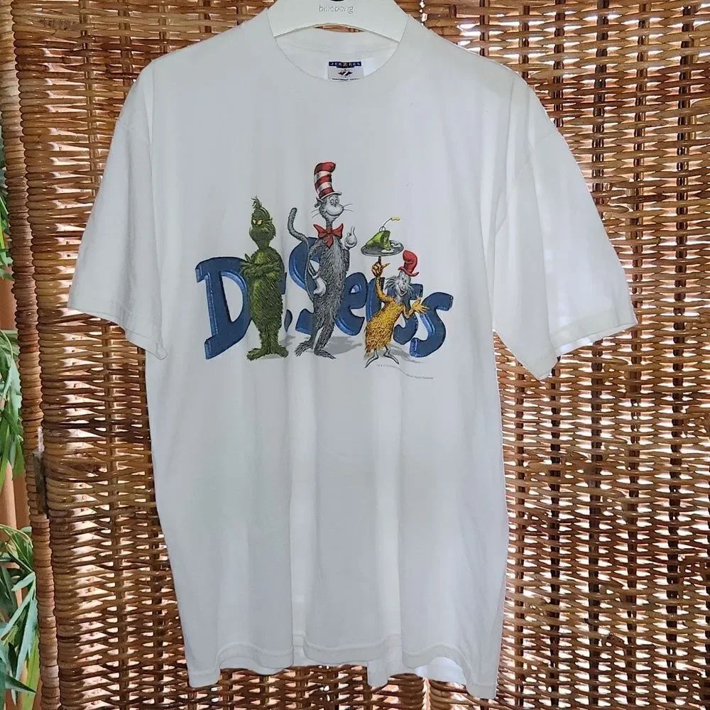 Vtg. 1999 Dr. Seuss The Grinch T-shirt L